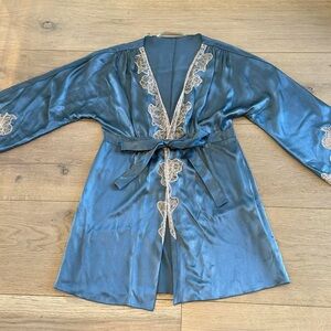 Twelfth Street by Cynthia Vincent Silk Robe/Kimono